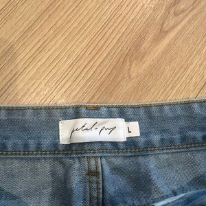 Petal & Pup Light Blue Denim Pants